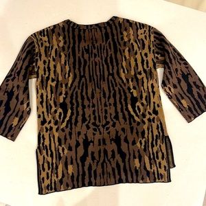 Kobi Halipern Alise animal print sweater - XS